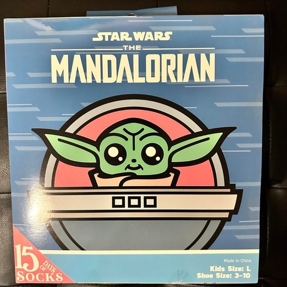Star Wars Other Star Wars The Mandalorian Baby Yoda 5 Days Of Socks